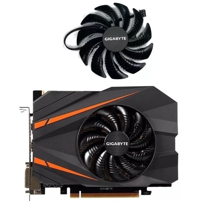 Fan Gabyte 85Mm 4Gtx 1050 1060 1070 10 Mini Itx Single Fan
