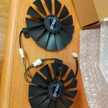 Fan Strix Dual Oc Rx 580 570 470 Gtx 1050 95Mm 4Pin