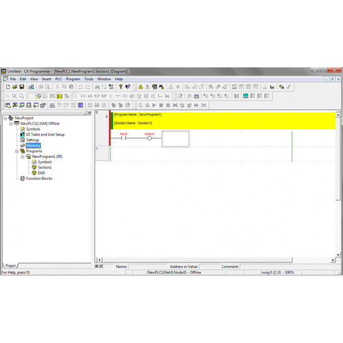 Software Omron CX-One v4.60
