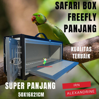 Box ff Free Fly Safari Box Burung Parrot Panjang Alexandrine IRN