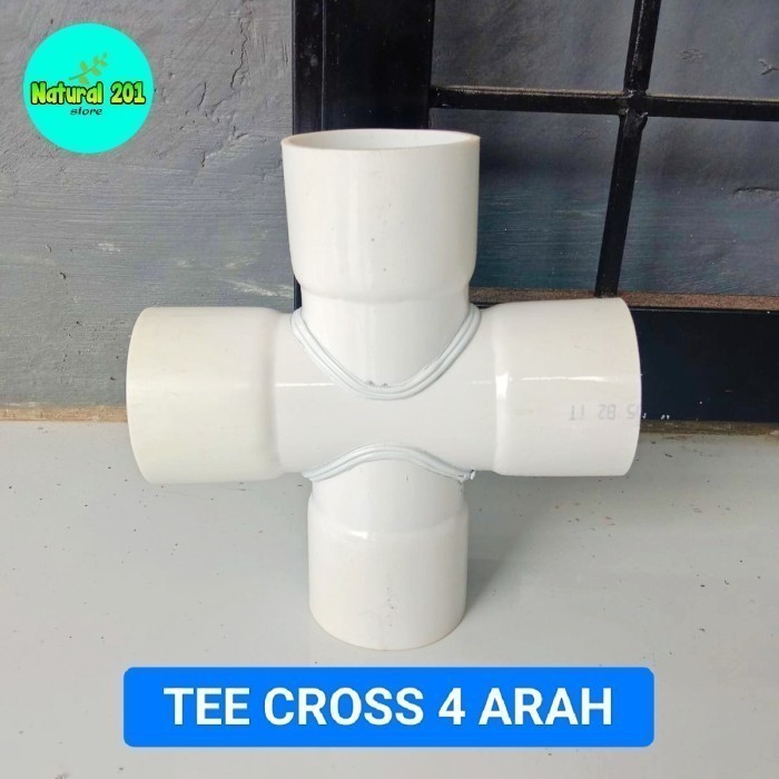 Produk Terbaru Sambungan Pipa 4 Arah 3 Inchi Cross 4 Way 3" Inchi