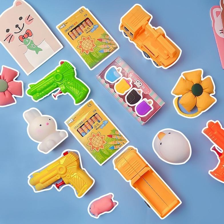 

VIRAL PVC PAKET souvenir Aesthetic hampers hadiah ulang tahun birthday anak Yu-10