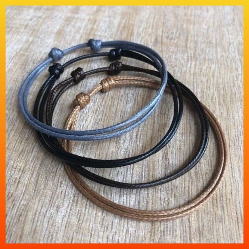Gelang Tali Korea Simple Aksesoris Pria Wanita