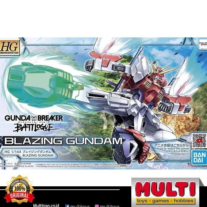 

GUNDAM HG GBB04 BLAZING 62027 / Gunpla / Mokit / Bandai / Original