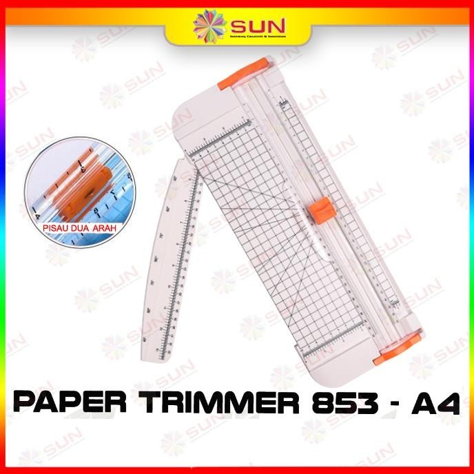 

jg-8 Alat Potong Kertas / Paper Cutter / Paper Trimmer 853 A4 / Refill Blade Premium