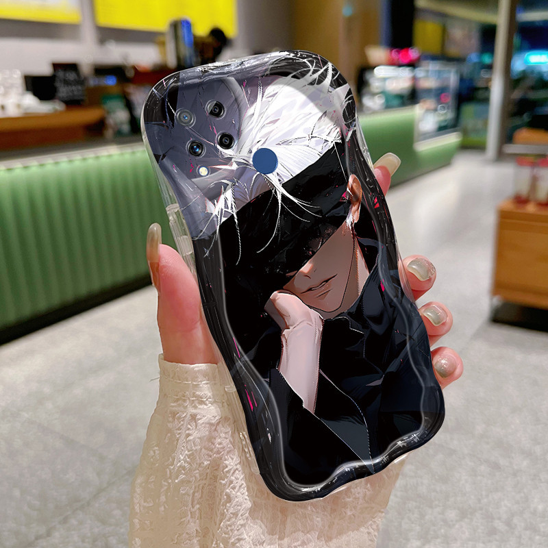 Casing Hp Realme C15 Case hp kartun Keren Anak laki-laki pola Kesing lembut menjual Casing Anti drop