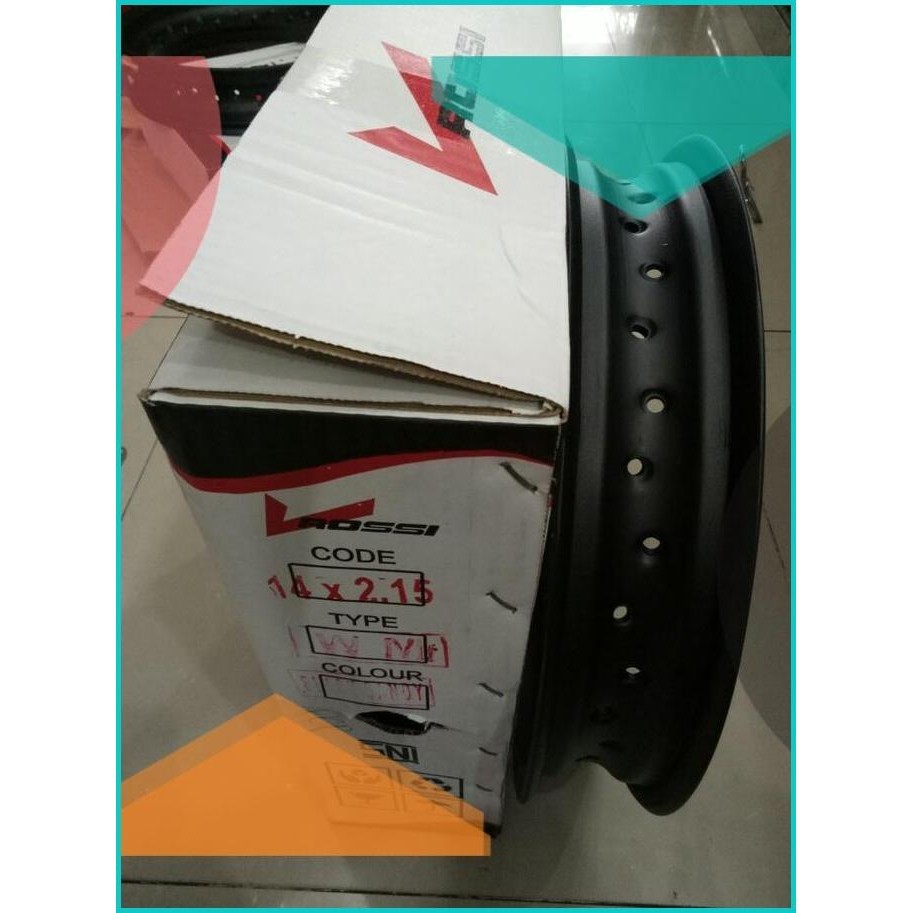 VELG ROSSI RING 14 LEBAR 185 DAN 215 2PCS /JARI-JARI TDR 120 DAN 89 19