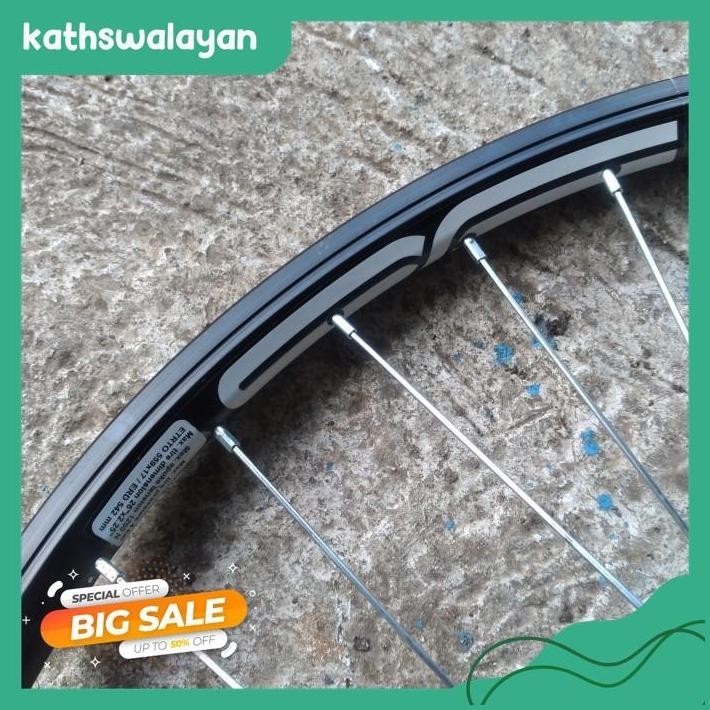VELG RIMS SEPEDA/WHEELSET 26 MTB UNITED ALLOY HITAM 36H KUALITAS TERBAIK