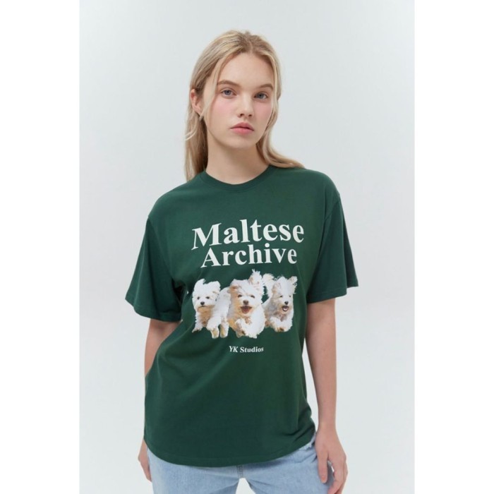 Wai Kei Maltese Archive Half Sleeve Tshirt