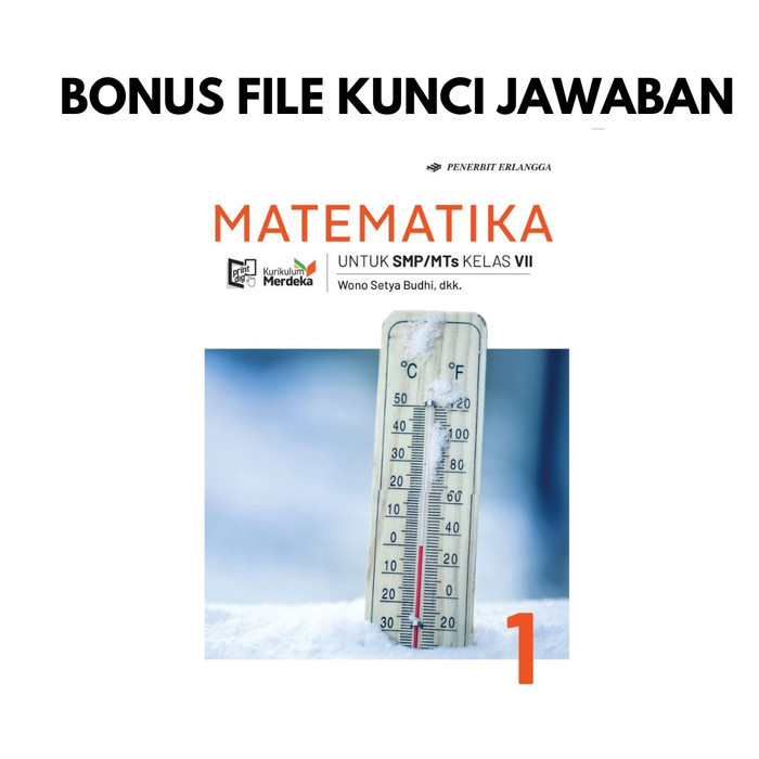 BUKU MATEMATIKA SMP MTS KELAS 7 KM-REVISI + KUNCI JAWABAN (BARU & ORIGINAL)