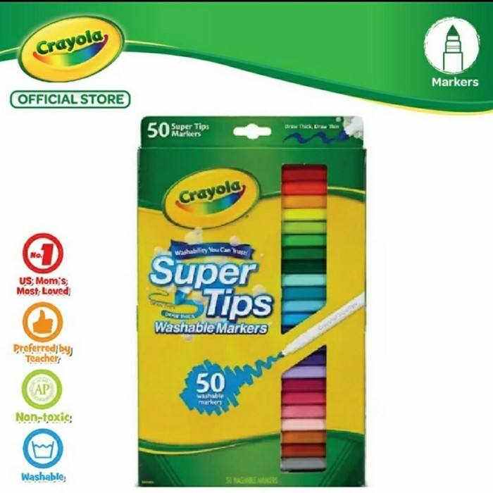 

Crayola Super Tips 50ct
