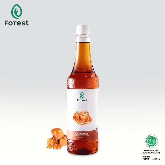 

Forest Syrup Caramel - Sirup Rasa Karamel - 720 Ml