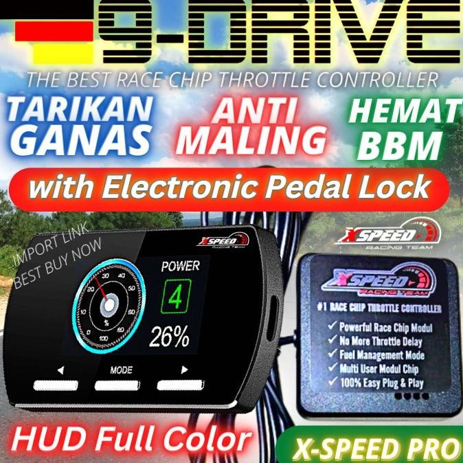 9Drive Throtle Control / Trotel / Piggyback Remap Throttle Controler