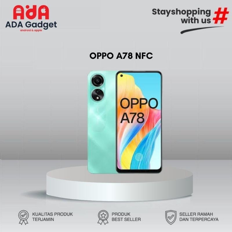 OPPO A78 NFC GARANSI RESMI