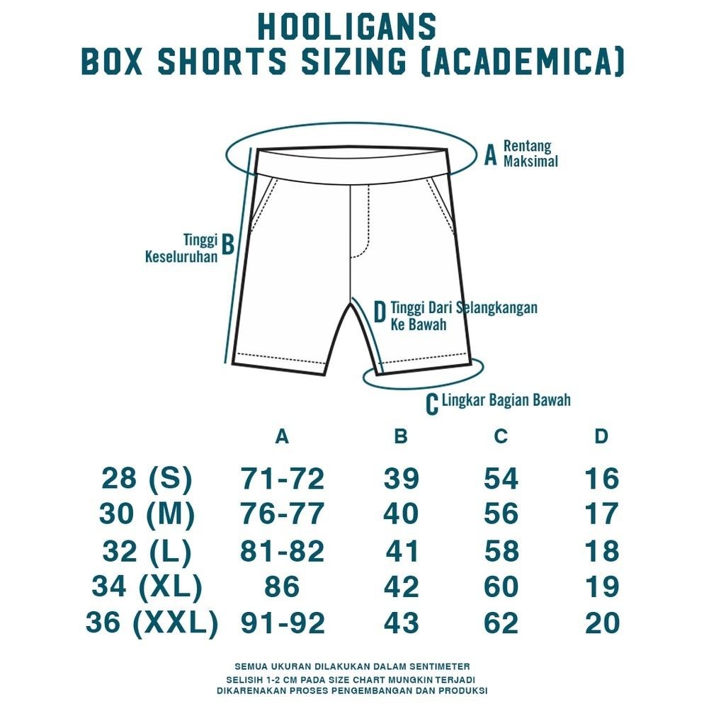 HOOLIGANS Boardshort Academica Bold Paisley Black Flash Sale