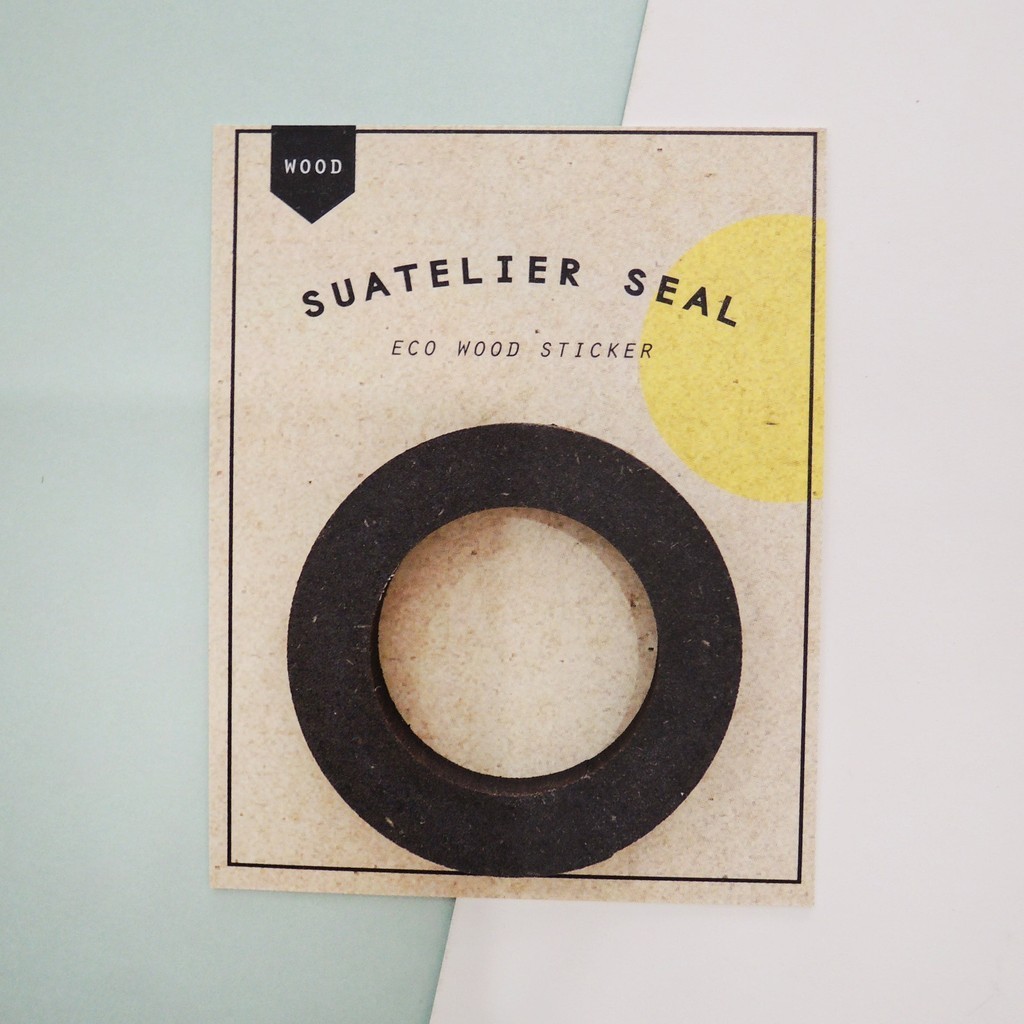 

SUATELIER Seal Eco wood sticker No. 1715 wood (O)