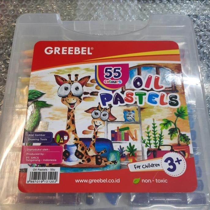 

Crayon / Oil Pastel Grebel 55 Warna