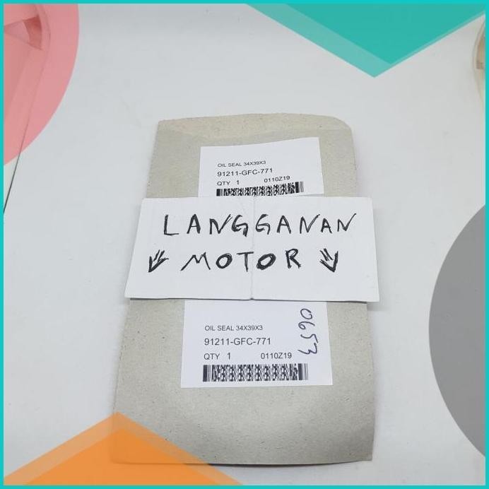 seal sil pully puli Honda Revo AT 1 set 2pcs 34x39x3 19F3B2024 tools n