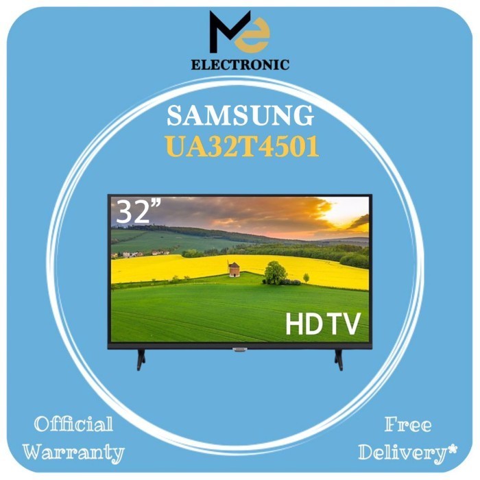 Promo Tv Samsung Ua32T4501 Smart Tv Digital 32 Inch Samsung 32T4501 .