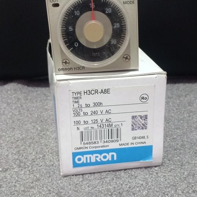 TIMER OMRON H3CR-A8E 100-240VAC DISKON
