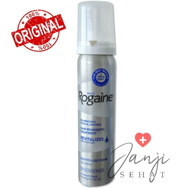Rogaine Foam 5% Minoxidil 60 Gram
