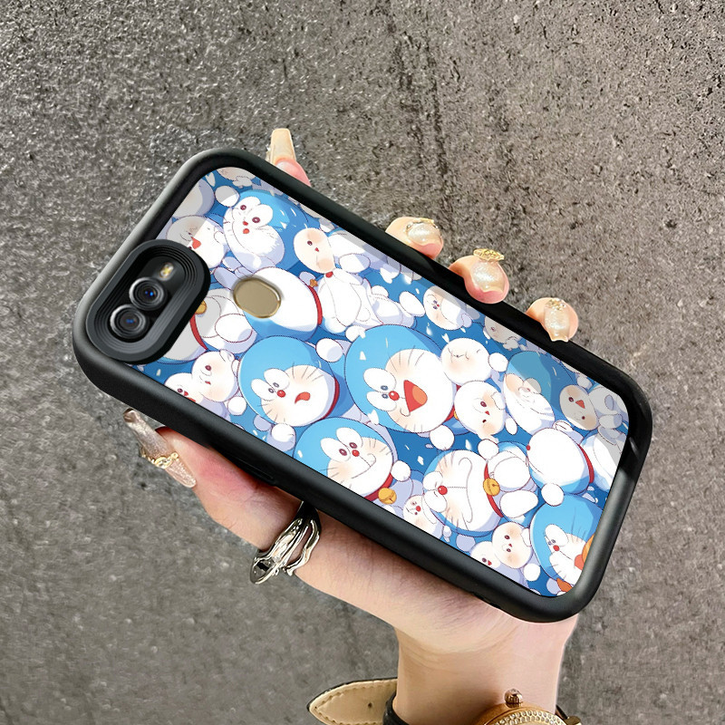 Casing Hp OPPO A7 OPPO A5s OPPO A12 OPPO A12S A11k Case Softcase sarung lembut HP ponsel pola Doraem