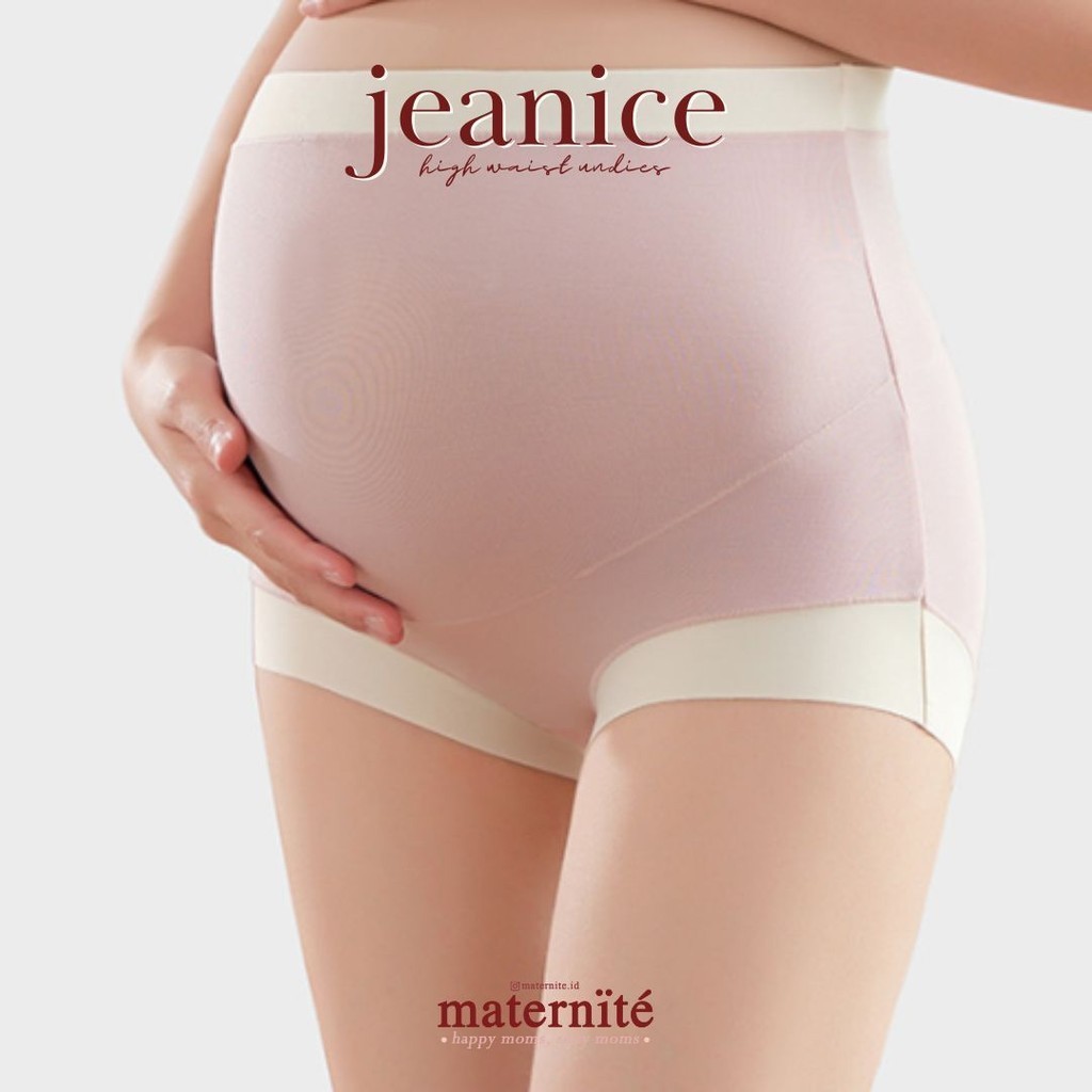 Celana dalam hamil seamless / CD Hamil High Waist / Maternity Panties - Jeanice Undies