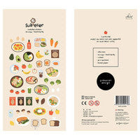 

SUATELIER Sticker No. 1133 food trip #5