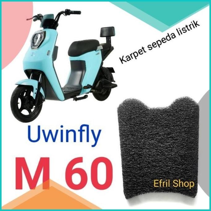 Karpet sepeda listrik Uwinfly M60 Karpet sepeda listrik Uwinfly M 60 1