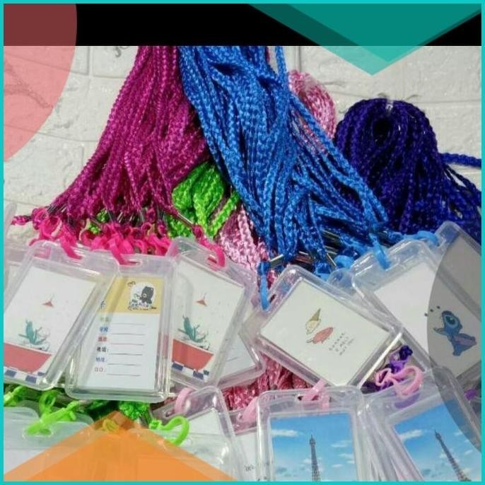 

ID CARD HOLDER /NAMA TAG/GANTUNGAN KARTU NAMA 1DUSIN ISI 20 19F3B2024