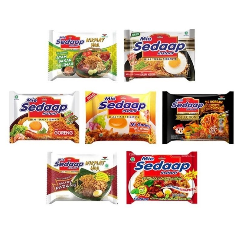 

Sedaap Mie goreng 75gr