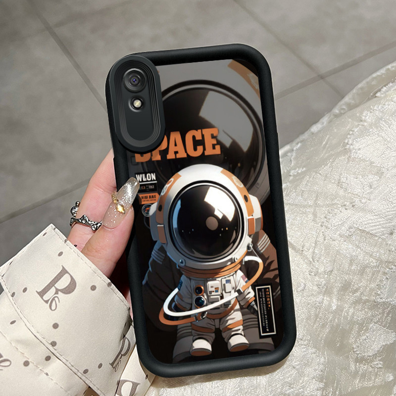 Casing Hp Xiaomi Redmi 9A Redmi 9i Redmi 9T Redmi 9 Power Case HP pola astronot Softcase ponsel casi