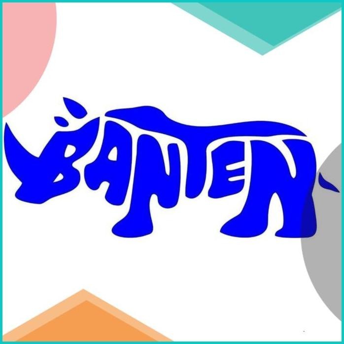 

stiker cutting Banten motif badak - sticker motor helm 19F3B2024 tools