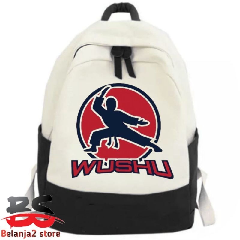 TAS RANSEL ANAK WUSHU TAS SKOLAHAN GRATIS NAMA