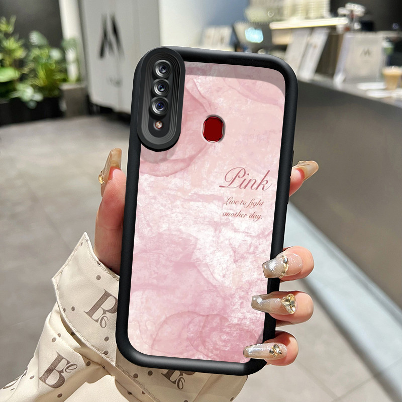 Casing Hp Samsung Galaxy A20s Case pelindung lensa kamera Kesing HP Pegangan anti selip perlindungan