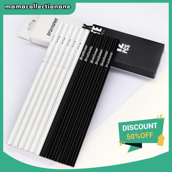 

PENSIL BLACK & WHITE BRUTFUNER 12 PCS / 12 PENSIL SKETSA HITAM&PUTIH PRODUK TERBAIK