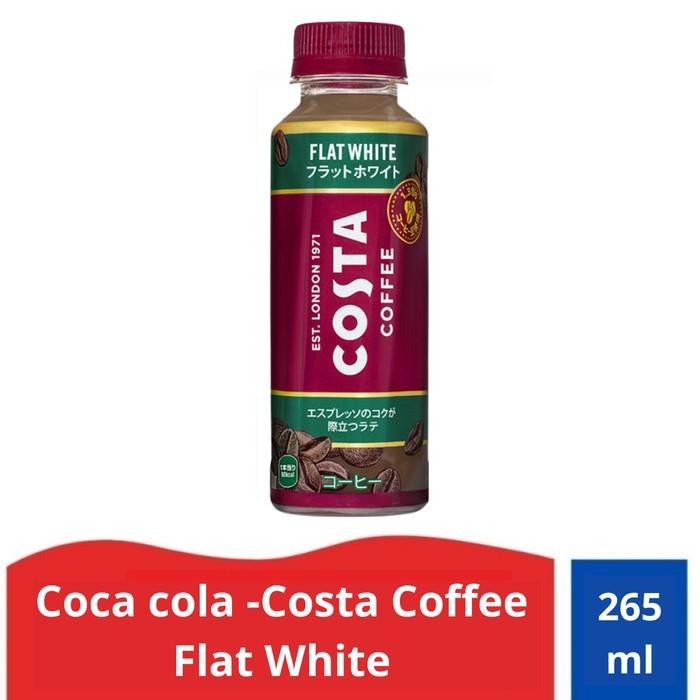 

Coca Cola - costa Coffee Flat White 265ml Best Seller