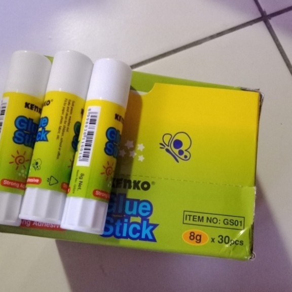 

lem stick/lem kertas putar kenko 8 gr..harga 1 pcs