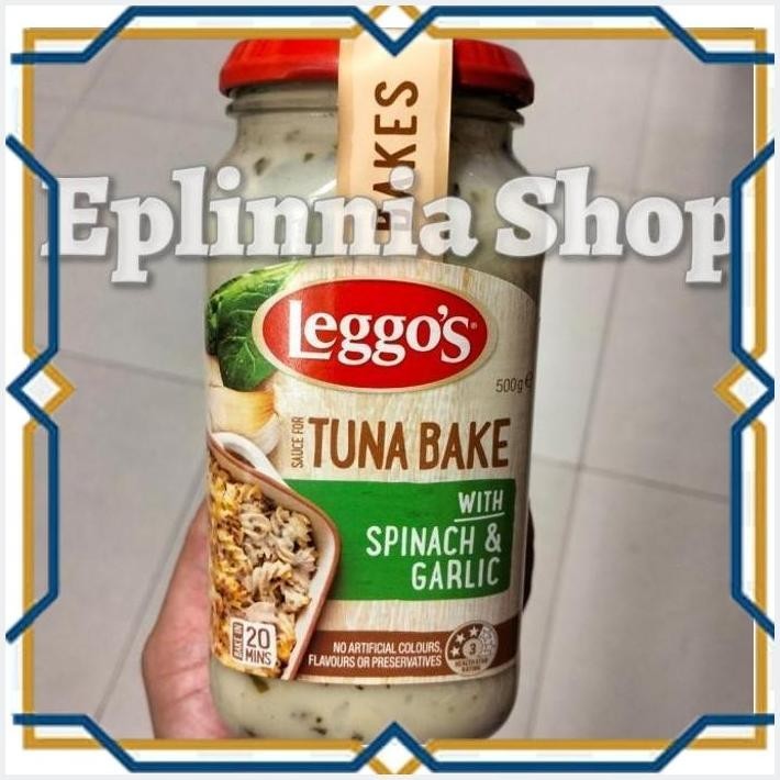 

[EPL] LEGGO'S TUNA BAKE WITH SPINACH & GARLIC 500 ML - LEGGOS SAUS PASTA