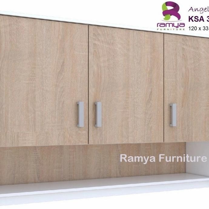 Jaminan Ori Lemari Dapur Gantung Kitchen Set Atas 3 Pintu - Bandung Gantaduri