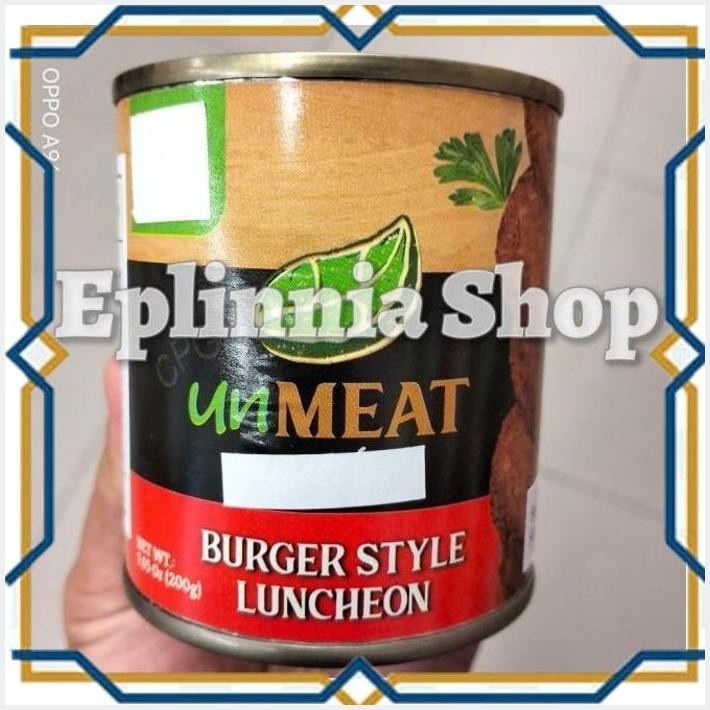 

[EPL] UNMEAT BURGER STYLE LUNCHEON 200 GR