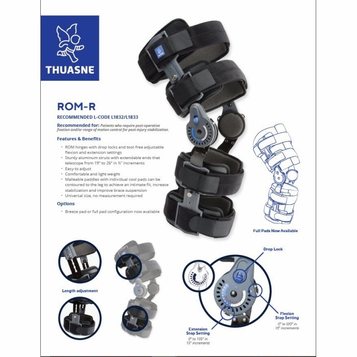 Thuasne Rom R Knee Brace Original Terlaris