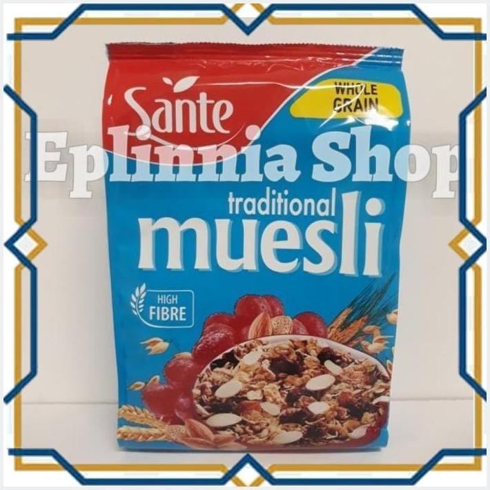 

[EPL] SANTE TRADITIONAL MUESLI WHOLE GRAIN 350 GR - SEREAL