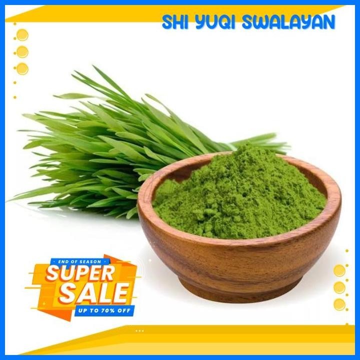 

RUMPUT GANDUM BUBUK / ORGANIC WHEATGRASS POWDER BEST PRODUK !!