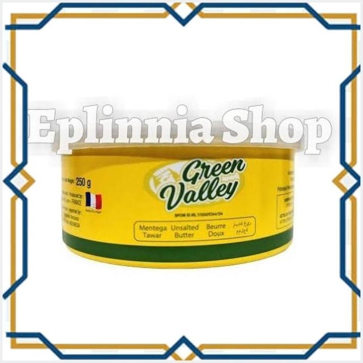 

[EPL] GREEN VALLEY UNSALTED BUTTER 250 GR - BUTER MENTEGA