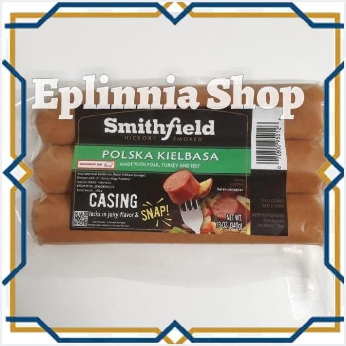 

[EPL] SMITHFIELD POLSKA KIELBASA SAUSAGE 340 GR - SOSIS BABI ASAP KOMBINASI