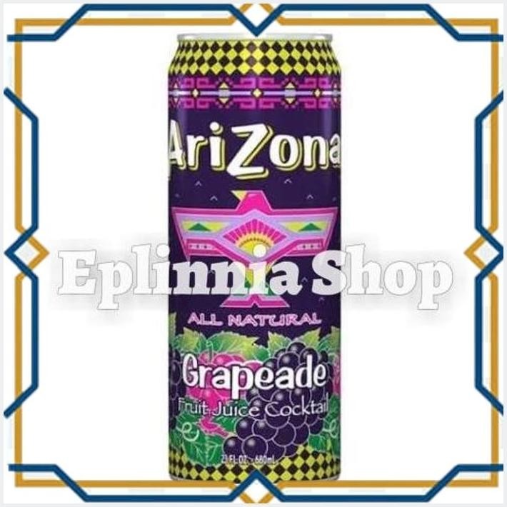 

[EPL] ARIZONA GRAPEADE FRUIT JUICE COCKTAIL DRINK 680 ML - ARI ZONA