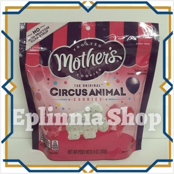 

[EPL] MOTHER'S THE ORIGINAL CIRCUS ANIMAL FROSTED COOKIES 255 GR - KUKIS