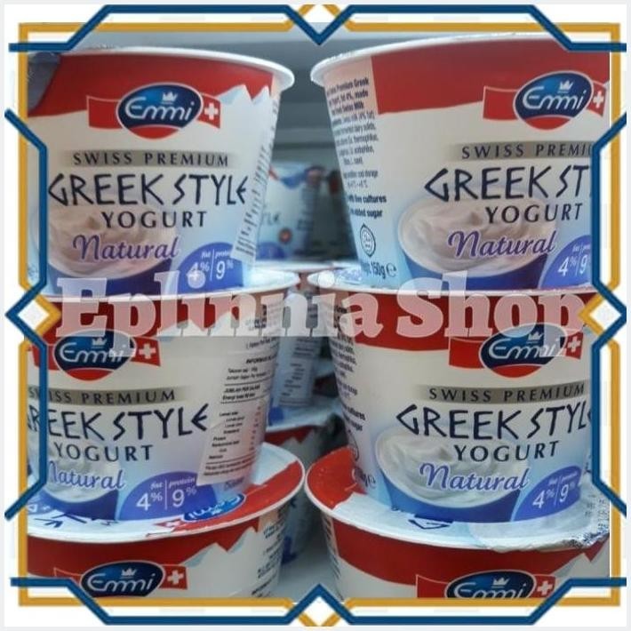 

[EPL] EMMI GREEK STYLE YOGURT NATURAL 4% FAT 150 GR