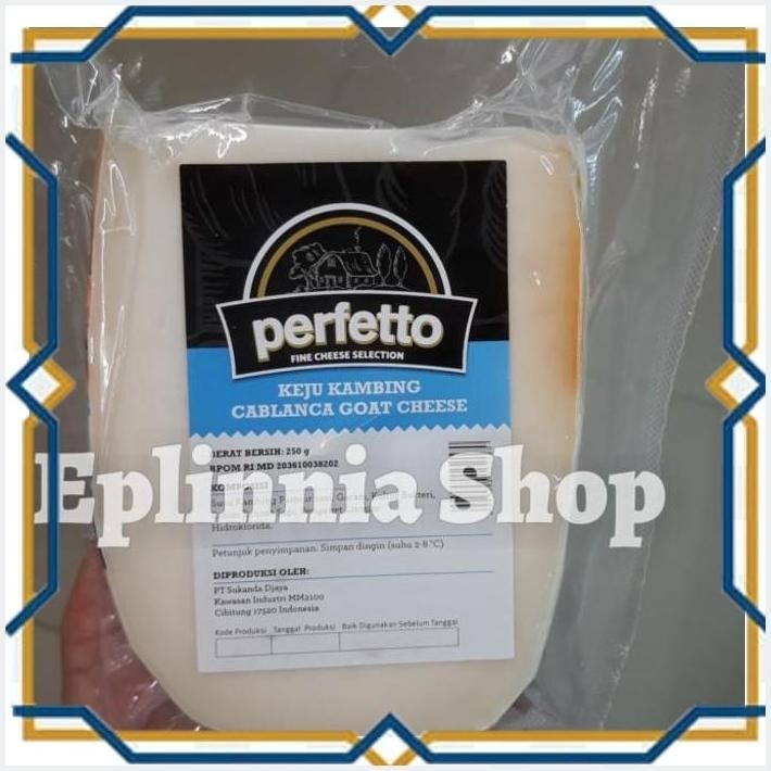 

[EPL] PERFETTO CABLANCA GOAT CHEESE 250 GR - PERFETO KEJU KAMBING